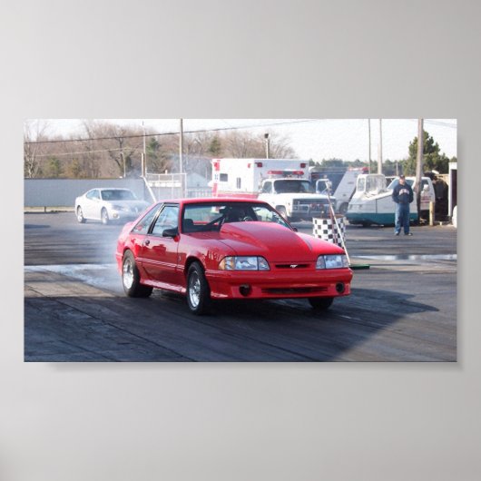 93 Cobra Burnout Poster (Vorne)