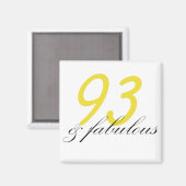 93 & Fabulous Magnet (Vorderseite/Rückseite)