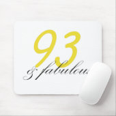 93 & Fabulous Mousepad (Mit Mouse)