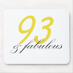93 & Fabulous Mousepad