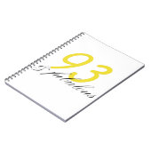 93 & Fabulous Notizblock (Linke Seite)