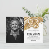 93. Geburtstagsparty Einladung (Stehend Vorderseite)