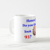93 schaue ich 93? kaffeetasse (Vorderseite Links)