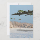 !940s Anpassbares Party laden ein Einladung (Rückseite)