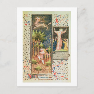 9471 f.16r November, von den Grandes Heures d Postkarte