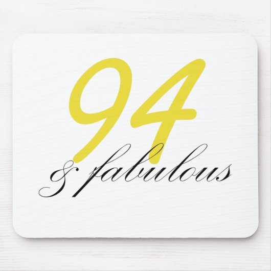 94 & Fabulous Mousepad (Vorne)