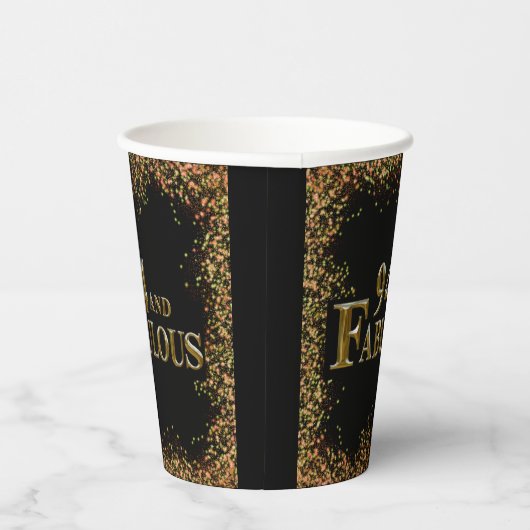 94. Geburtstag Pappbecher (Rechts)