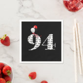 94. Geburtstagsballons Serviette (Beispiel)