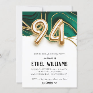 94. Geburtstagsparty Einladung