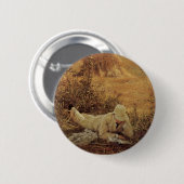 94 Grad im Schatten, Sir Lawrence Alma Tadema Button (Vorne & Hinten)