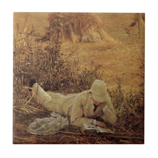 94 Grad im Schatten, Sir Lawrence Alma Tadema Fliese (Vorderseite)