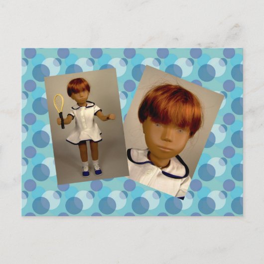 95 08005 Sasha rote Haare Postkarte (Vorderseite)