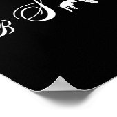 95 db Squad Hand Gebärdensprache Hörverlust Awaren Poster (Ecke)