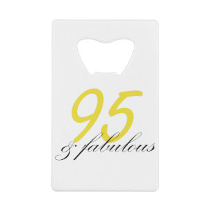 95 & Fabulous Geldbeutel Flaschenöffner