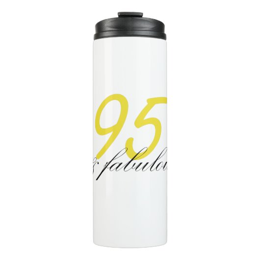 95 & Fabulous Thermosbecher (Vorderseite)