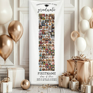 95 Foto-Collage Abschluss Moderne Minimalistisch W Banner