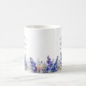 95. Geburtstag Juli Geburtstag Blume Geschenk Cust Kaffeetasse (Mittel)