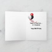 95. Geburtstag Karte (Innenseite)