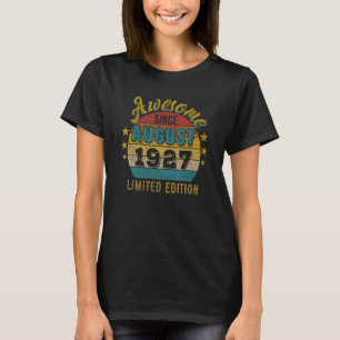 95. Geburtstag Phantastisch Seit August 1927 95 Ja T-Shirt