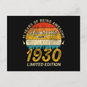 95. Geburtstag Retro Tolles 95. Geburtstagsgeschen Postkarte