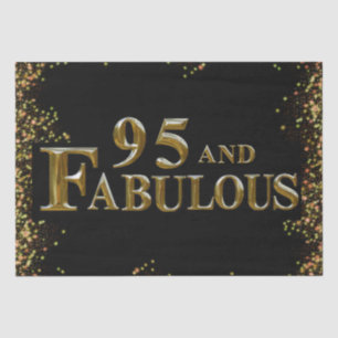 95. Geburtstag Seidenpapier