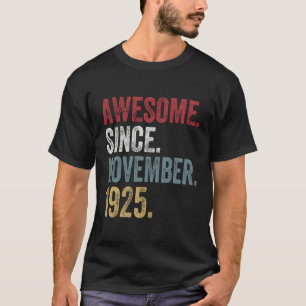 95. Geburtstag seit November 1925 95 Jahre alt G T-Shirt