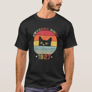 95. Geburtstag Vintage Katzen 95 Jahre Großartig A T-Shirt