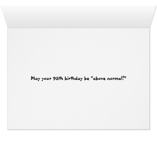 95. Geburtstagsbär in Boat (Innenansicht Horizontal (Unten))