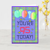 95. Geburtstagskarte Karte (Gelbe Blume)