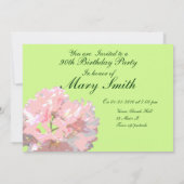 95. Geburtstagspartei Einladung - Rhododendron (Rückseite)