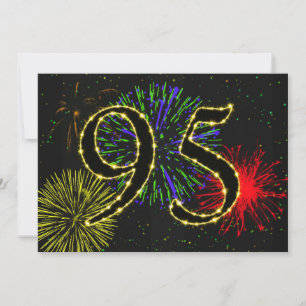 95. Geburtstagsparty Einladung