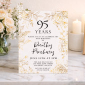 95. Geburtstagsparty Einladung