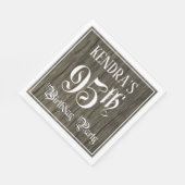 95. Geburtstagsparty - Extravagantes Drehbuch, Imi Serviette (Ecke)