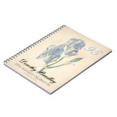 95. Geburtstagsparty Irische Gästebuch Notizblock (Linke Seite)