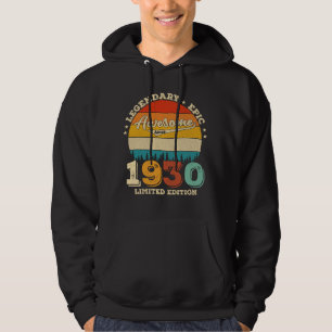 95 Jahre altes Bday Retro Phantastisch 95. Geburts Hoodie
