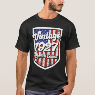 95 Jahre Vintag 1927 95. Geburtstag T-Shirt