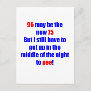 95 neue 75 postkarte