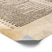 95 Themen von Martin Luther: Protestantische Refor Poster (Ecke)