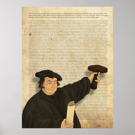 95 Theses Poster (Vorne)