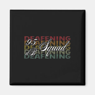 95dB Squad Hand Hörgeräusch-Kennzeichen Magnet