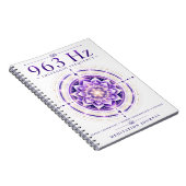 963 Hz Solfeggio-Frequenz Notizbuch – Göttliche Ve Notizblock (Rechte Seite)