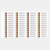 96 Aufkleber Labels Ihr Foto, Name & Telefon (Blatt)