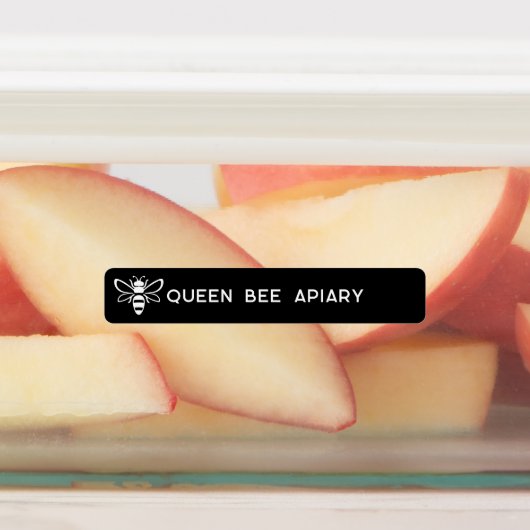 96 Black Tamper-proof Siegel Honey Jar Security Li Etiketten (Befestigt)