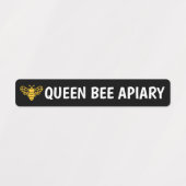 96 Black Tamper-proof Siegel Honey Jar Security Li Etiketten (Design 2)