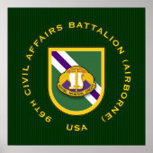 96. CA Bn - Im Flugzeug Poster (Vorne)