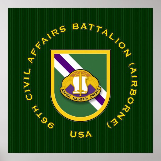 96. CA Bn - Im Flugzeug Poster (Vorne)