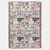 96 Foto Collage Personalisiert von Ihnen erstellt Decke (Vorderseite Vertikal)