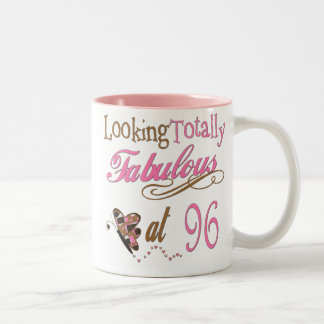 96. Geburtstag Zweifarbige Tasse