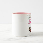 96. Geburtstag Zweifarbige Tasse (Mittel)