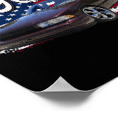 96 Impala Lowrider Ss 4. Juli Amerikaner Poster (Ecke)
